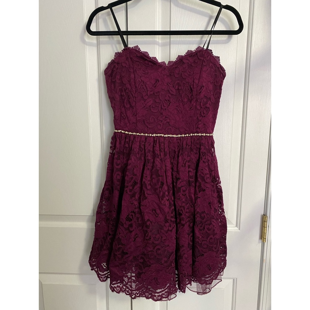 Strapless dress